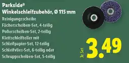 Lidl Parkside Winkelschleifzubehör Angebot