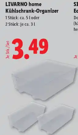 Lidl Livarno home kühlschrank organizer Angebot
