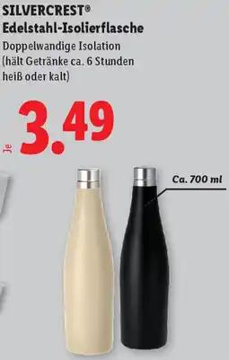 Lidl Silvercrest edelstahl isolierflasche Angebot