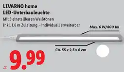 Lidl Livarno home led unterbauleuchte Angebot