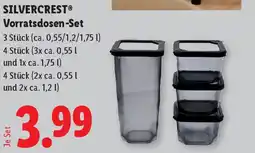 Lidl Silvercrest vorratsdosen set Angebot