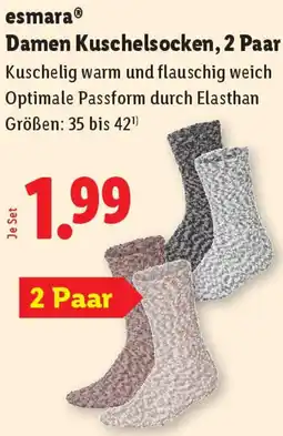 Lidl Esmara damen kuschelsocken Angebot