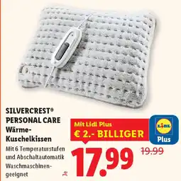 Lidl Silvercrest personal care wärme kuschelkissen Angebot