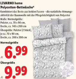 Lidl Livarno home polycotton bettwäsche Angebot