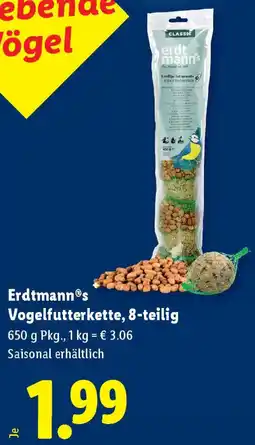Lidl Erdtmann vogelfutterkette Angebot