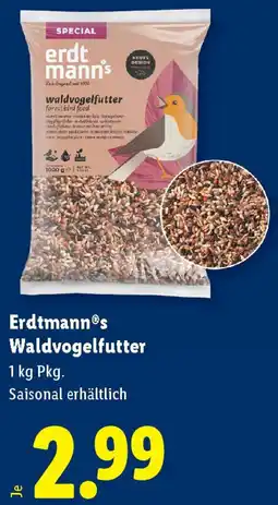 Lidl Erdtmanns waldvogelfutter Angebot