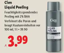 Lidl Cien liquid peeling Angebot