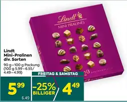 Billa Lindt Mini-Pralinen Angebot