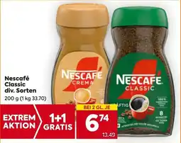 Billa Nescafé Classic Angebot