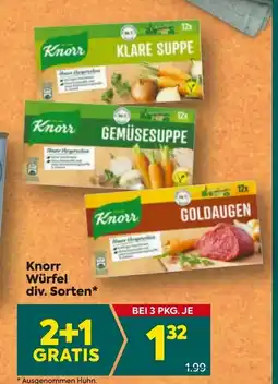 Billa Knorr Würfel Angebot
