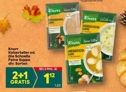 Billa Knorr Kaiserteller od. Die Schnelle Feine Suppe Angebot