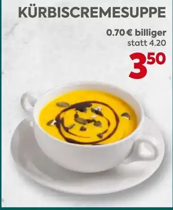Billa Kürbiscremesuppe Angebot