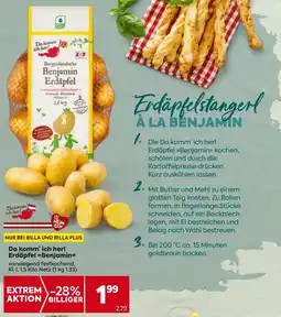 Billa Da komm' ich her! Erdäpfel Benjamin Angebot