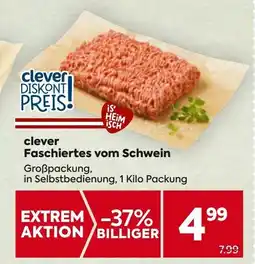 Billa clever Faschiertes vom Schwein Angebot