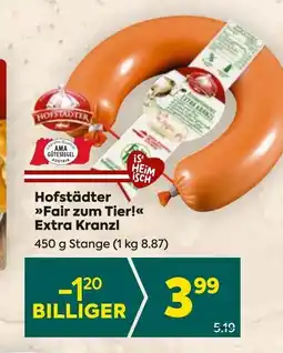 Billa Hofstädter Extra Kranzl Angebot