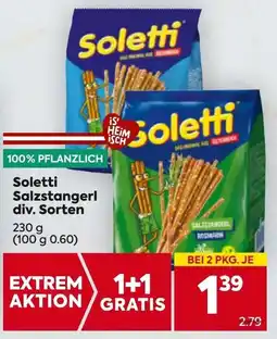 Billa Soletti Salzstangerl Angebot