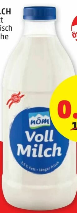 PENNY Vollmilch Angebot