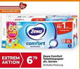 Billa Zewa Comfort Toilettenpapier Angebot