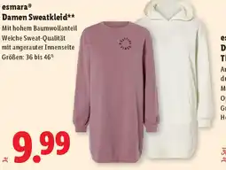 Lidl esmara Damen Sweatkleid Angebot