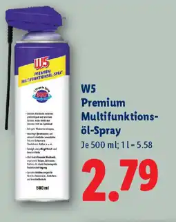 Lidl W5 Premium Multifunktions- öl-Spray Angebot