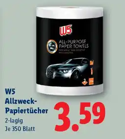 Lidl W5 Allzweck Papiertücher Angebot