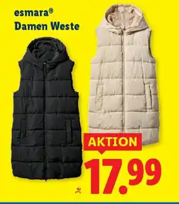 Lidl esmara Damen Weste Angebot