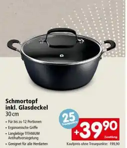Interspar Schmortopf inkl. Glasdeckel Angebot