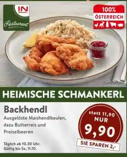 Interspar Backhendl Angebot