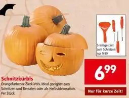 Interspar Schnitzkürbis Angebot