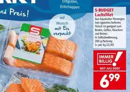 Interspar S-BUDGET Lachsfilet Angebot