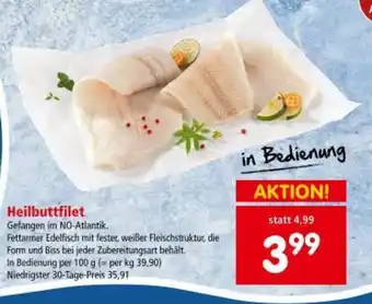Interspar Heilbuttfilet Angebot
