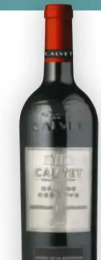 Billa Weingut Calvet Reserve Bordeaux Rouge Angebot