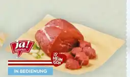 Billa ja!natürlich Bio Weide-Jungrind Gulaschfleisch Angebot