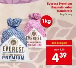 Interspar Everest Premium Basmati oder Jasminreis Angebot