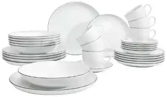 Seltmann Weiden Kombiservice Lido Black Line