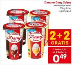 Interspar Danone Dany Sahne Angebot