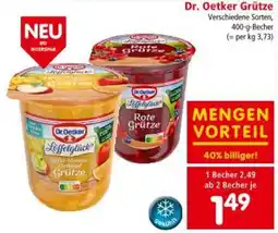 Interspar Dr. Oetker Grütze Angebot