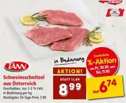 Interspar Schweinsschnitzel aus Österreich Angebot