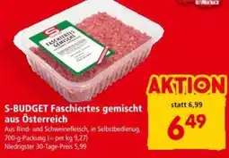 Interspar S-BUDGET Faschiertes gemischt aus Österreich Angebot