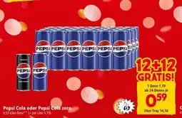 Interspar Pepsi Cola oder Pepsi Cola zero Angebot