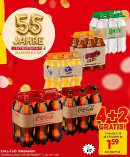 Interspar Coca-Cola Limonaden Angebot