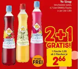 Interspar Yo Sirup Angebot