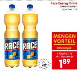 Interspar Race Energy Drink Angebot