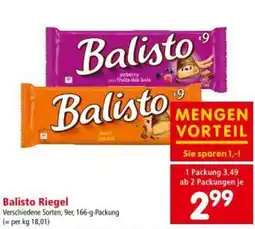 Interspar Balisto Riegel Angebot