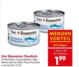 Interspar Vier Diamanten Thunfisch Angebot