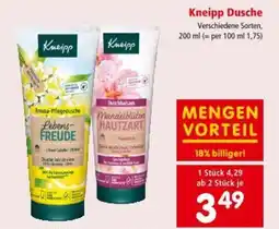 Interspar Kneipp Dusche Angebot