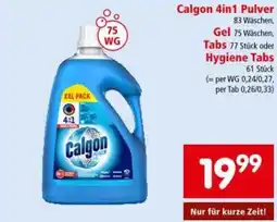 Interspar Calgon 4in1 Pulver Angebot