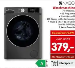Interspar Waschmaschine Angebot