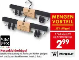 Interspar Hosenkleiderbügel Angebot