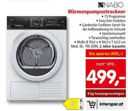 Interspar Wärmenpumpentrockner Angebot